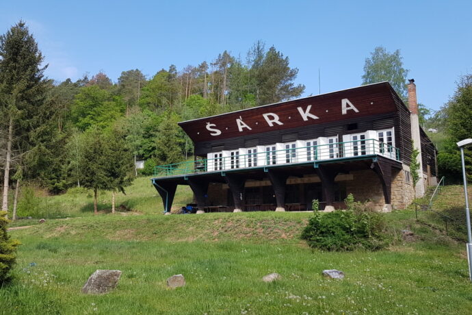 Areál Šárka v údolí Svratky u Tišnova